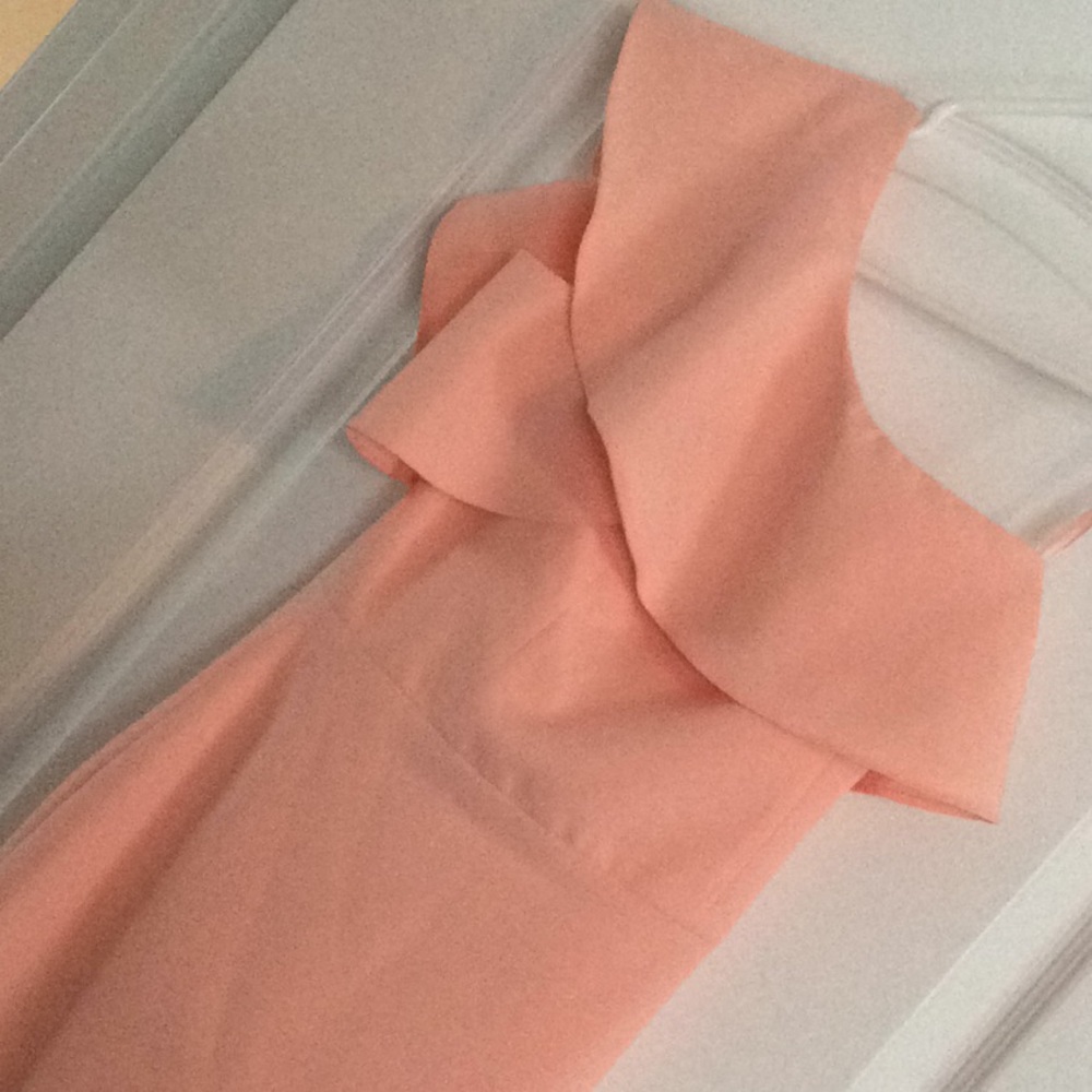 Elegant Coral Dress